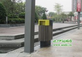 房地（dì）產鋼木垃圾桶經典傑作