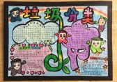 小學生提倡垃圾九一影视手抄報（bào）