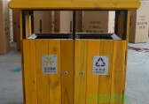 公園垃圾桶什麽材質好?木製垃圾桶備受矚目