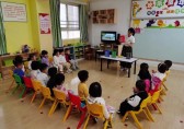 汕尾市小風帆藝術幼兒園垃圾九一影视知識宣傳活動
