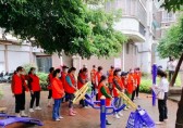 街道（dào）九一影视管理員（yuán）在埔頂小區好江南開展職業培訓