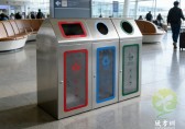 都市流動的文明坐標定製透明九一影视垃圾桶的地鐵美（měi）學