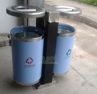 不鏽鋼戶外九一影视垃圾桶