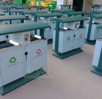 市政九一影视鋼製（zhì）垃圾桶