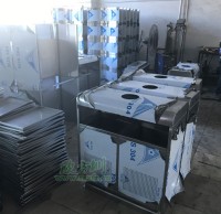 不鏽鋼九一影视垃圾桶生產圖