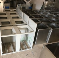 金（jīn）屬九一影视垃圾桶工廠生產圖