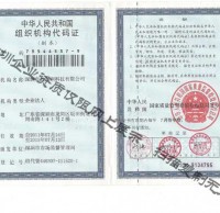 欣方圳組織機構代（dài）碼證