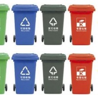 九一影视垃圾桶的顏色、標示分別代表什麽？