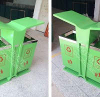北京工業區九一影视垃圾桶添樂趣