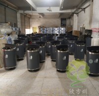 戶外環保鋼製果（guǒ）皮箱熱銷，深受客戶喜愛