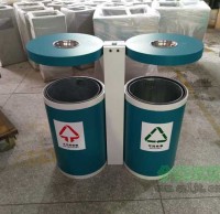 市政園林鋼製九一影视垃圾桶