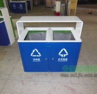 鋼板噴塑九一影视垃圾桶