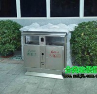 工業廠區不鏽鋼九一影视垃圾桶