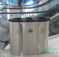 地鐵不鏽鋼九一影视（lèi）垃圾桶