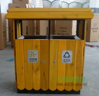 公園垃圾桶什麽材（cái）質（zhì）好?木製垃圾桶（tǒng）備受矚目