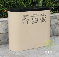 出口轉（zhuǎn）木紋鍍鋅板三九一影视垃圾桶