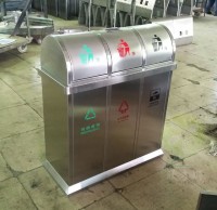 搖蓋（gài）式（shì）不（bú）鏽鋼三九一影视垃圾桶