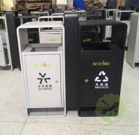 廣場鋼（gāng）板烤漆九一影视垃圾桶