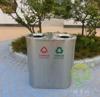 圓口不鏽（xiù）鋼九一影视垃圾（jī）桶