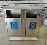 熱銷（xiāo）城市環衛不鏽鋼垃圾桶
