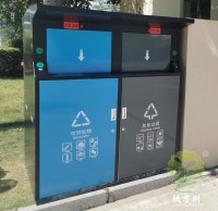 戶外大型智能九一影视（lèi）垃圾桶生產廠家