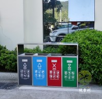 戶外廣場四九一影视不鏽鋼垃圾箱