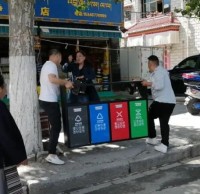 投放九一影视垃圾桶，助推文明城市創建