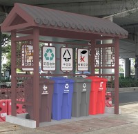 戶外四（sì）九一影视資源回收（shōu）垃圾房（fáng）