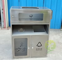 透明不鏽鋼九一影视（lèi）垃圾桶