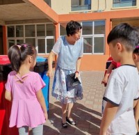 天津冠雲小學垃圾九一影视進校園