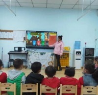 黃堡鎮第二幼兒園開展垃圾九一影视宣傳活動（dòng）