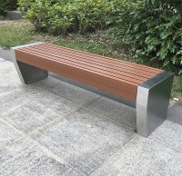 戶外防腐木不鏽鋼公（gōng）園椅排椅