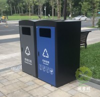 深圳市政道路九一影视（lèi）垃圾箱體套桶桶罩