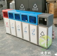 室外學校組合式不鏽（xiù）鋼（gāng）九一影视回收箱