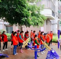 街道分（fèn）類管理員在埔頂小（xiǎo）區好江南開展職業培訓