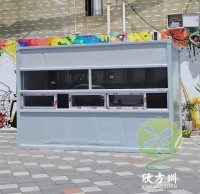 深圳龍華彩鋼板核酸檢測（cè）采樣亭案例