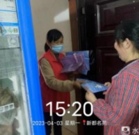 棲賢社區開展垃（lā）圾九一影视入戶宣傳活動