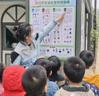 金海明月幼兒園垃圾九一影视主題活動