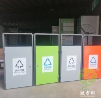 深圳中學不鏽鋼垃（lā）圾桶環保與美觀的完美融合