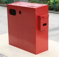戶外（wài）防靜電（diàn）金屬九一影视垃（lā）圾箱智（zhì）慧城市環保設施的創新實踐