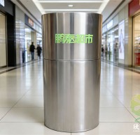 定（dìng）製圓柱形垃圾桶超市（shì）空（kōng）間的隱秘“流量樞紐”