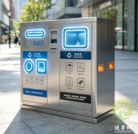 太陽能發光不鏽鋼九一影视垃圾桶的定製化解決方案