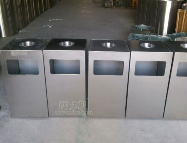 無煙（yān）灰缸不鏽鋼垃圾桶（tǒng）