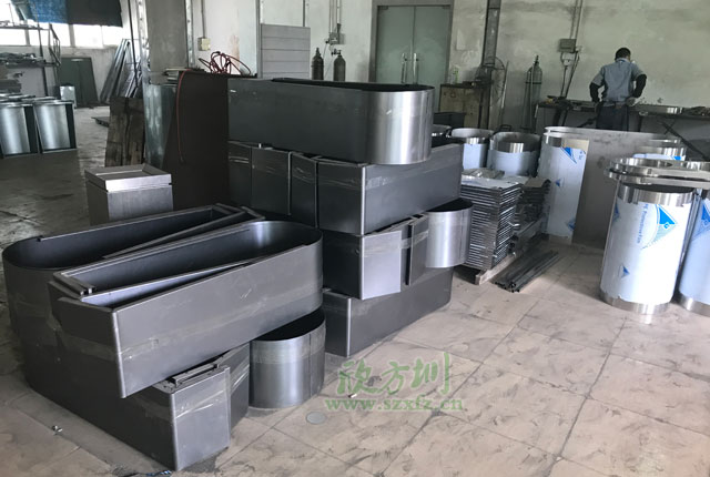 玻金塑紙九一影视垃（lā）圾桶（tǒng）生產圖