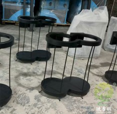 室內地鐵站黑色噴粉兩九一影视不（bú）鏽鋼（gāng）垃圾桶