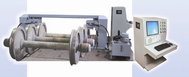 貨車輪對軸向遊隙測量機