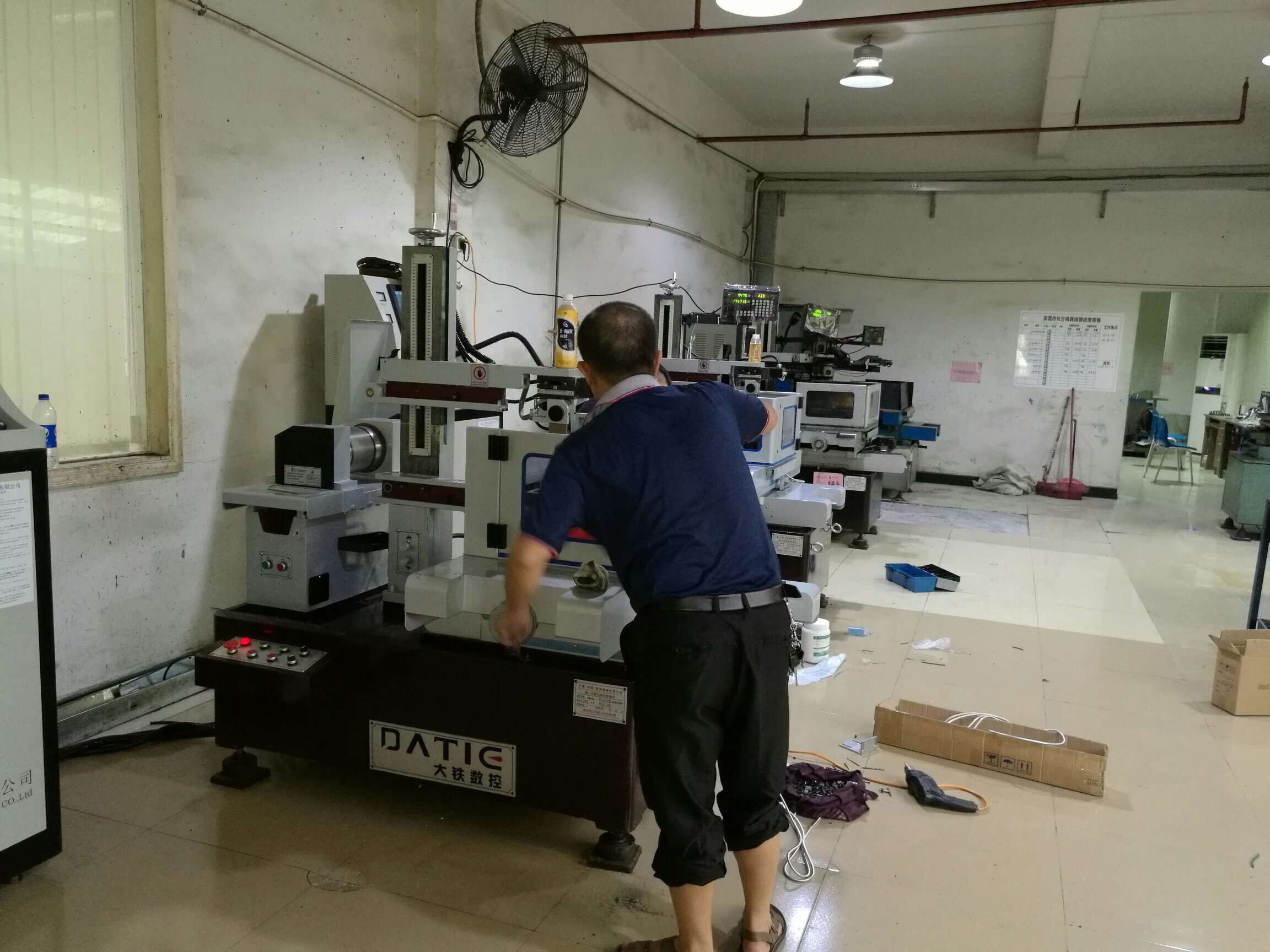 東莞快走（zǒu）絲客戶實地照片