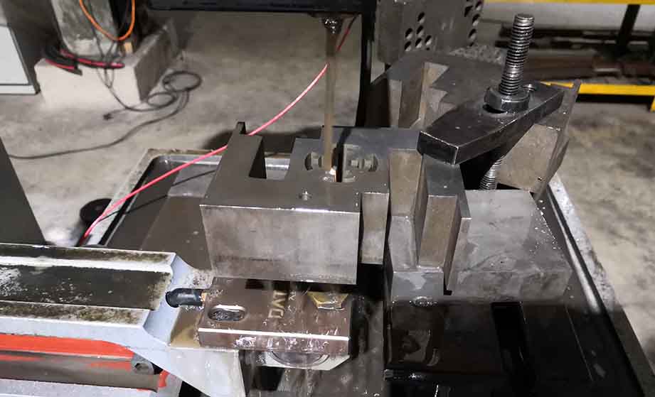 線切割加工實際坐標係