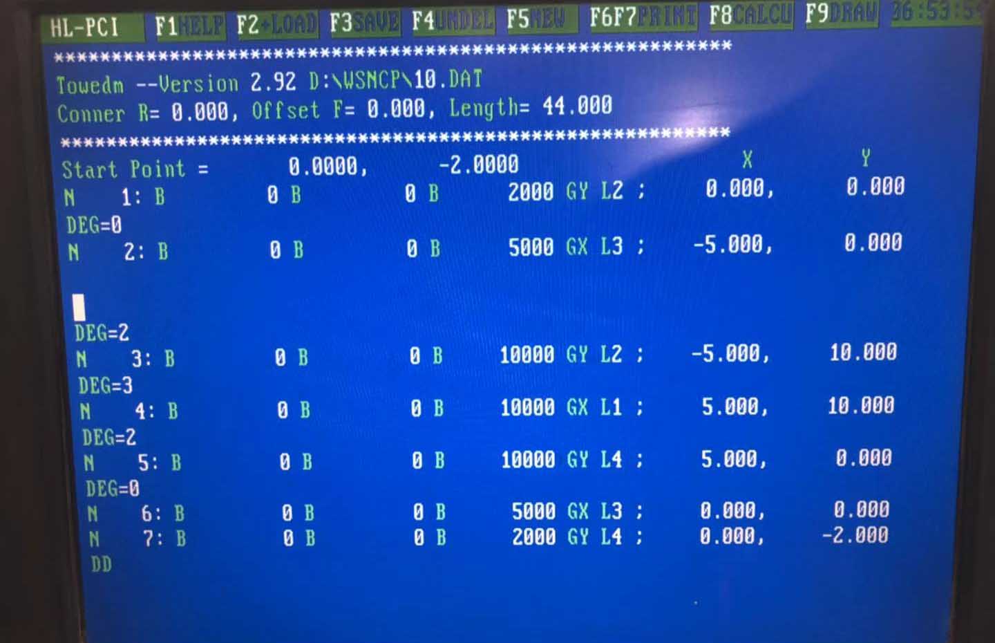 線切割HL係統變錐圖文教程5