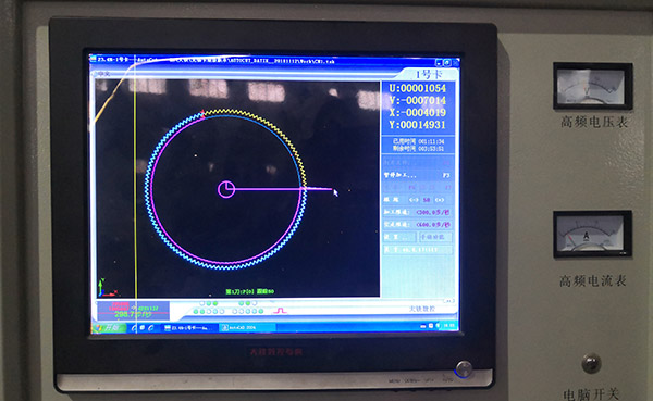 線切割偏移量（liàng）效果